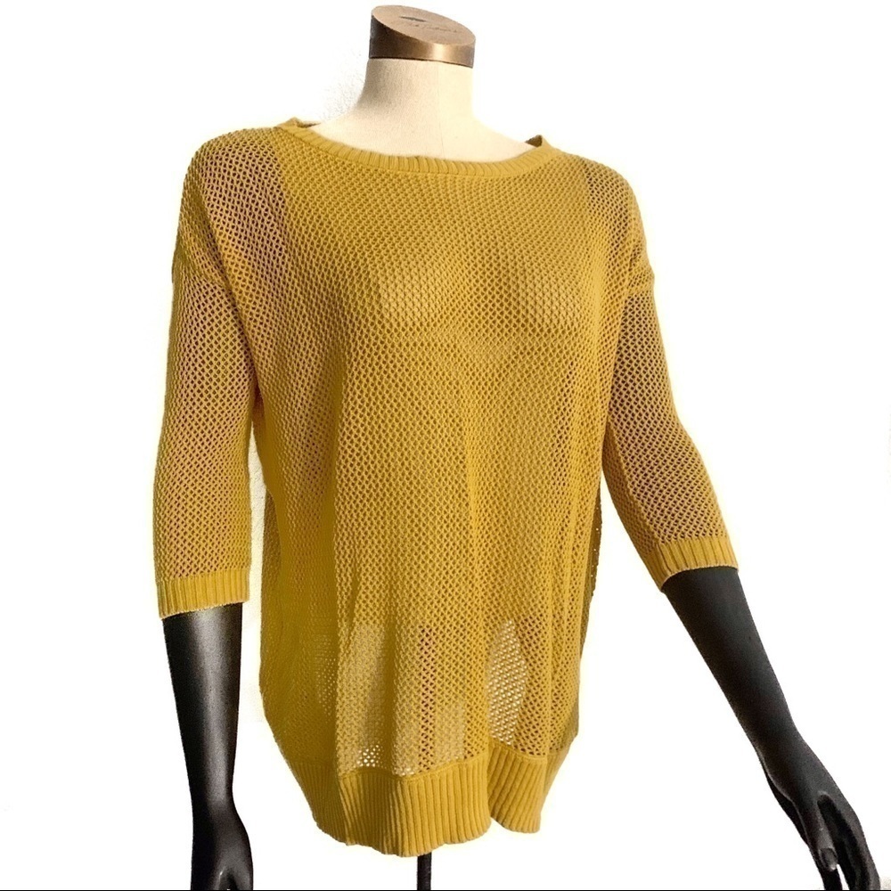 Boat Neck Sweater 3/4 sleeves
